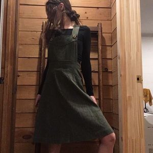 Linen Overall Dress